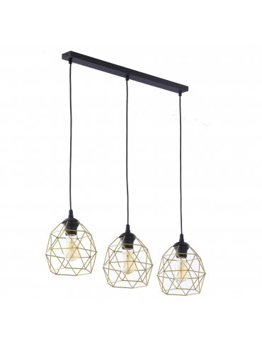 Lampa wisząca GALAXY BLACK/GOLD 3459