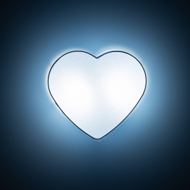 Lampa sufitowa HEART BLUE 5924