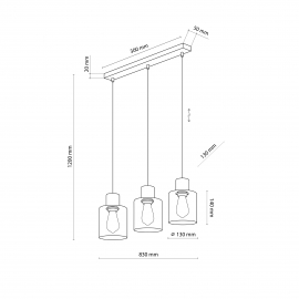 Lampa wisząca ORSON 4568