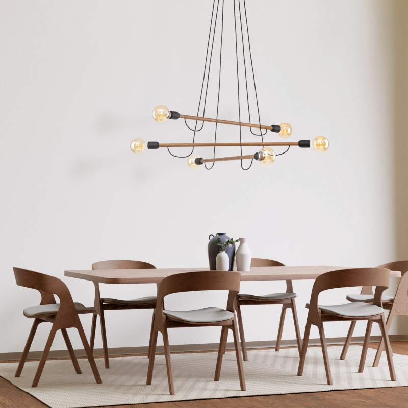 Lampa wisząca HELIX WOOD 4950
