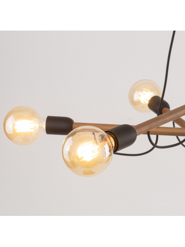 Lampa wisząca HELIX WOOD 4950