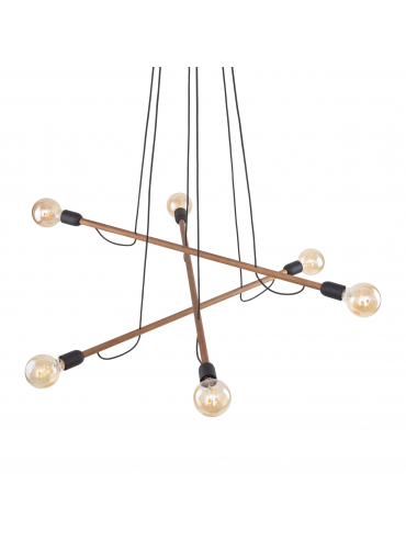 Lampa wisząca HELIX WOOD 4950