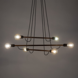 Lampa wisząca HELIX WOOD 4950