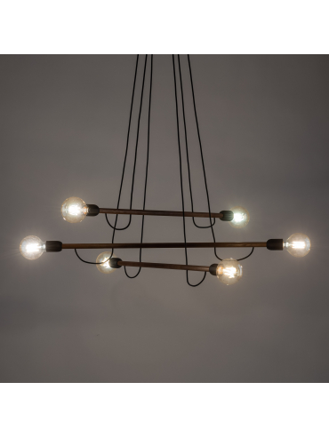 Lampa wisząca HELIX WOOD 4950