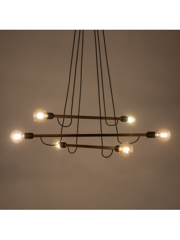 Lampa wisząca HELIX WOOD 4950