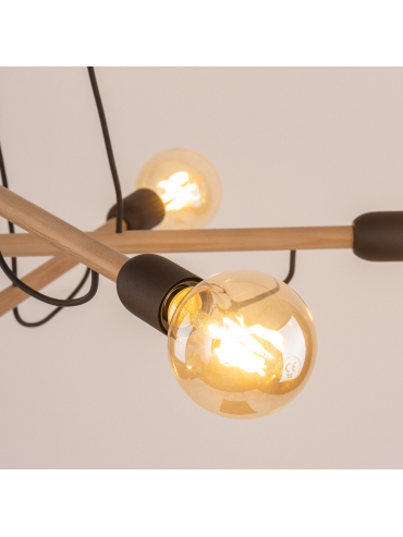 Lampa wisząca HELIX WOOD 4953