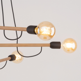 Lampa wisząca HELIX WOOD 4953