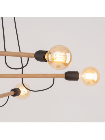 Lampa wisząca HELIX WOOD 4953