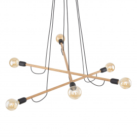 Lampa wisząca HELIX WOOD 4953