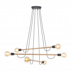 Lampa wisząca HELIX WOOD 4953