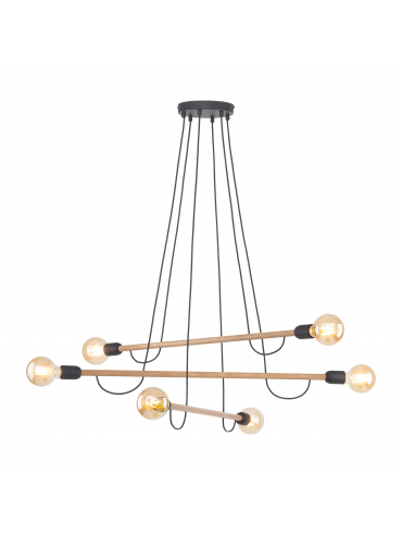 Lampa wisząca HELIX WOOD 4953