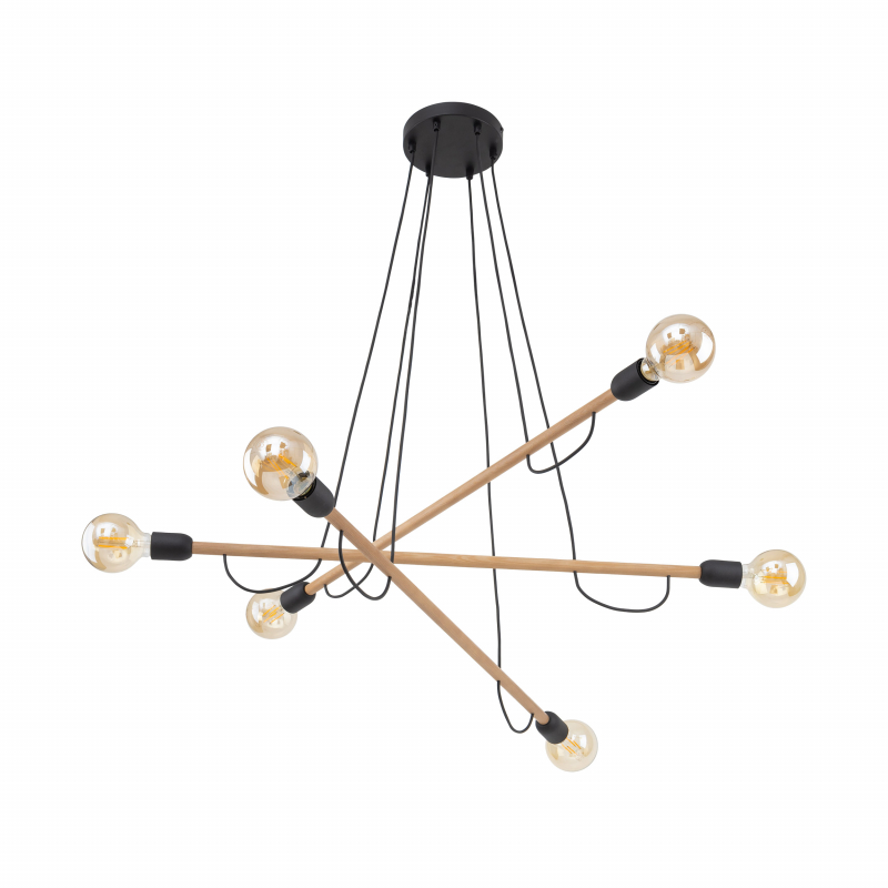 Lampa wisząca HELIX WOOD 4953
