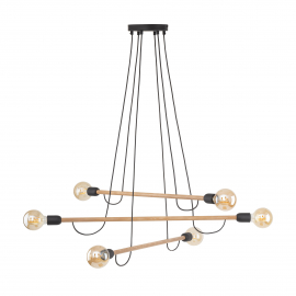 Lampa wisząca HELIX WOOD 4953