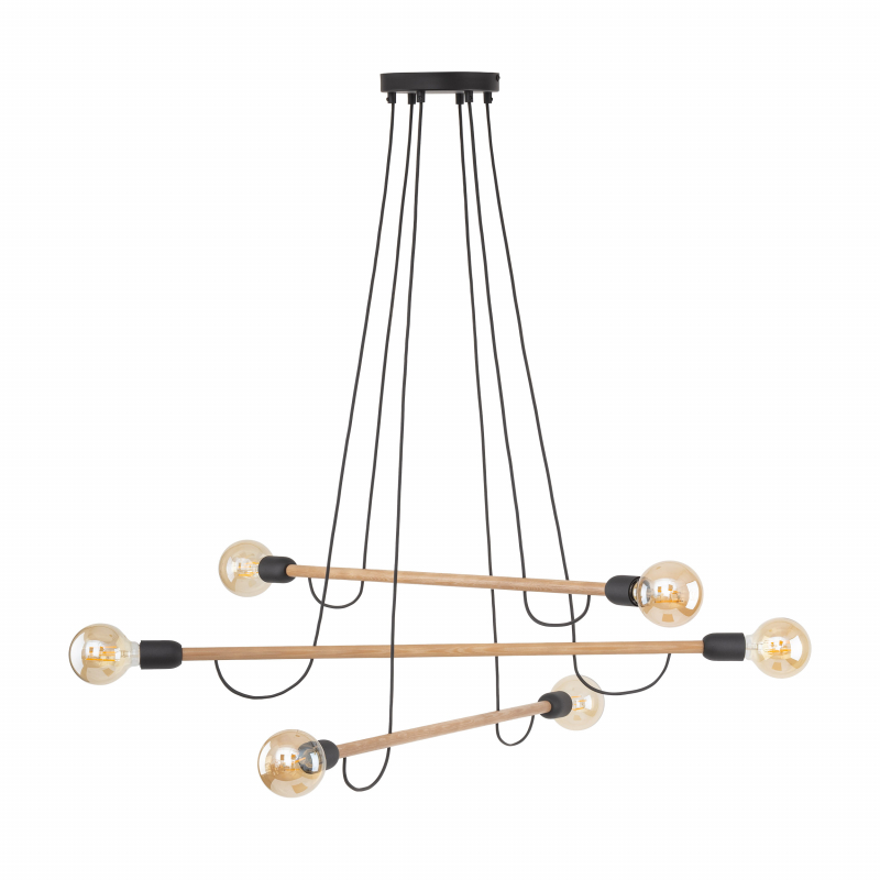 Lampa wisząca HELIX WOOD 4953