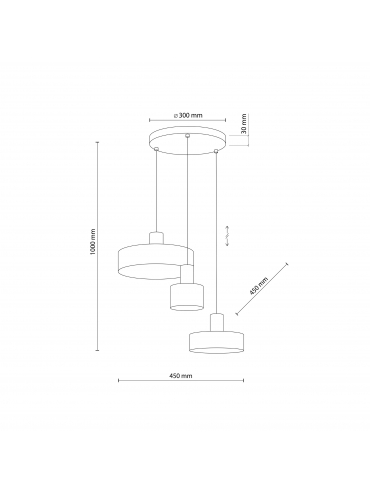 Lampa wisząca ALVARO 5729