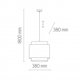 Lampa wisząca BOHO NATURE 6301