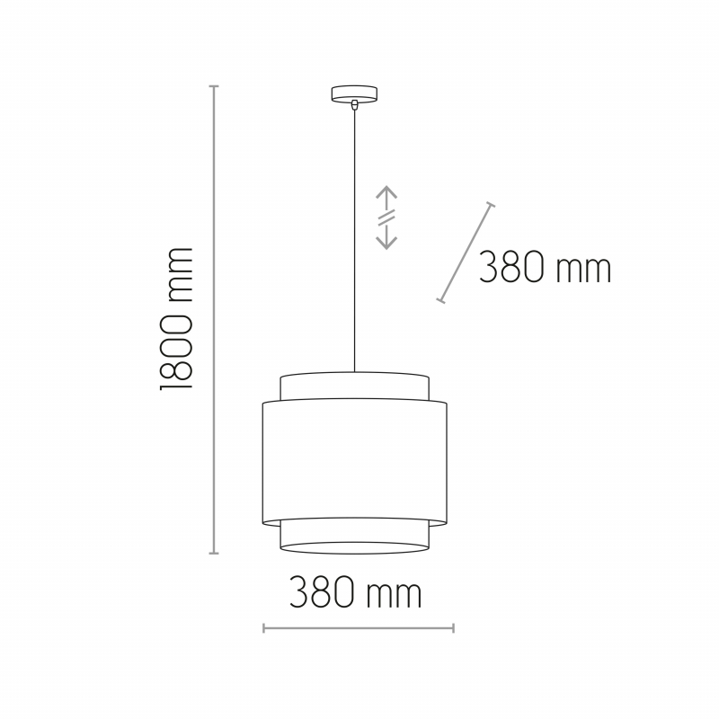 Lampa wisząca BOHO NATURE 6301