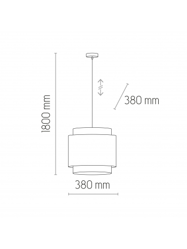 Lampa wisząca BOHO NATURE 6301