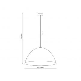 Lampa wisząca FARO NEW WHITE L 6003