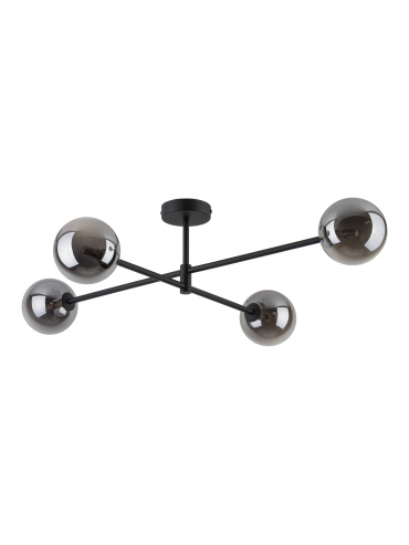 Lampa sufitowa SARIUS BLACK/GRAPHITE 6235