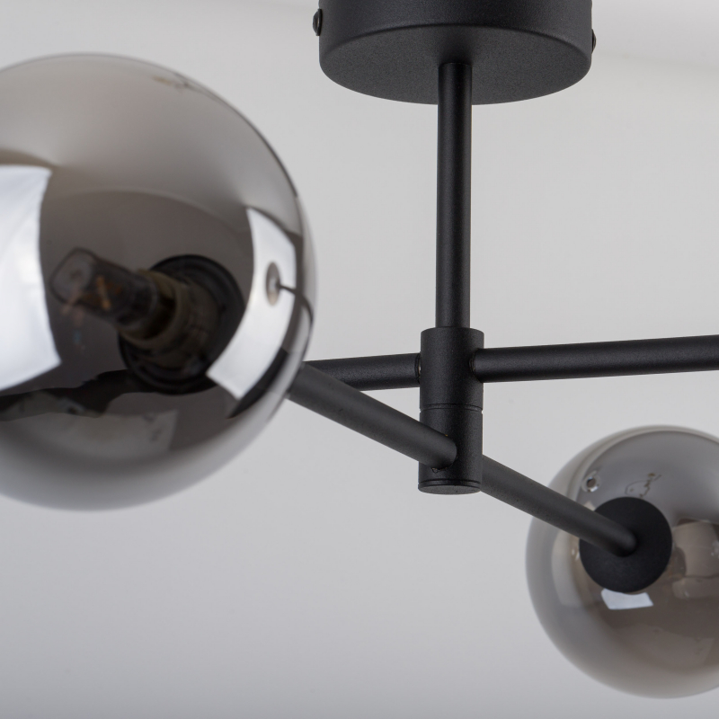 Lampa sufitowa SARIUS BLACK/GRAPHITE 6235