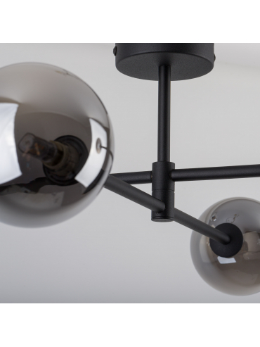 Lampa sufitowa SARIUS BLACK/GRAPHITE 6235