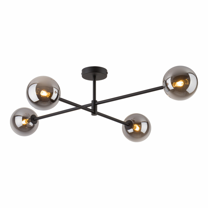Lampa sufitowa SARIUS BLACK/GRAPHITE 6235
