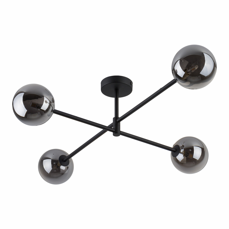 Lampa sufitowa SARIUS BLACK/GRAPHITE 6235