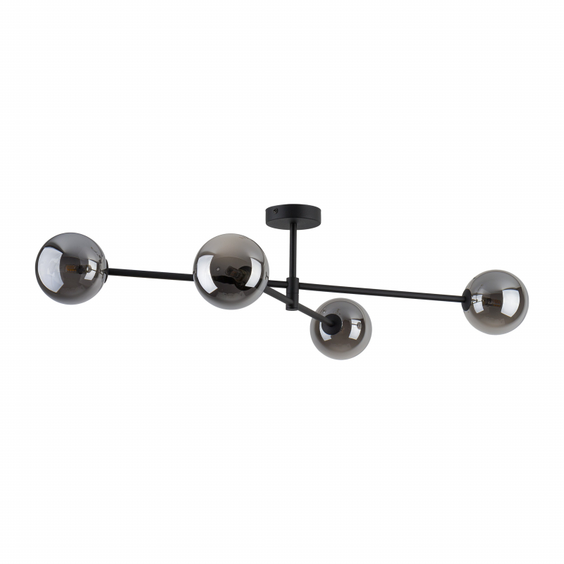 Lampa sufitowa SARIUS BLACK/GRAPHITE 6235