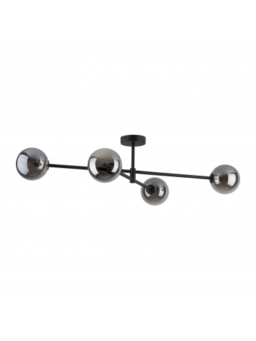 Lampa sufitowa SARIUS BLACK/GRAPHITE 6235