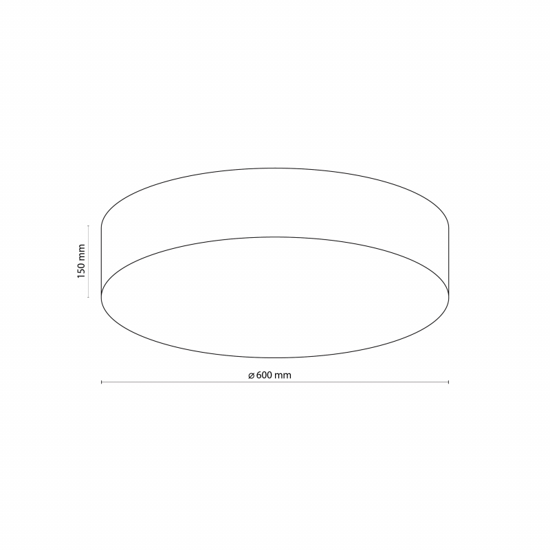 Lampa sufitowa RONDO LINEN 5637