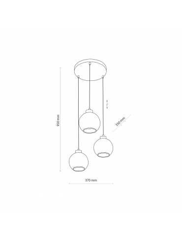 Lampa wisząca DEVI AMBER 4637