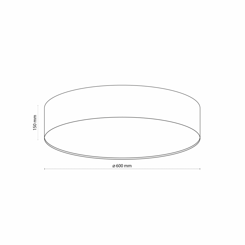 Lampa sufitowa RONDO GOLD 4843