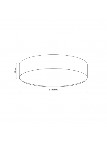 Lampa sufitowa RONDO GOLD 4843