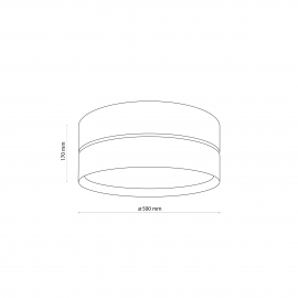 Lampa sufitowa NICOL 4800