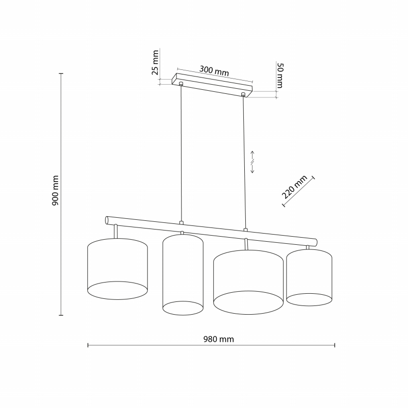 Lampa wisząca DEVA NATURE 6108