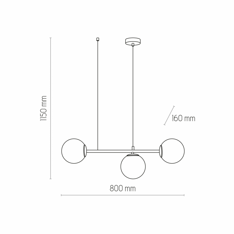Lampa wisząca CELESTE 6218