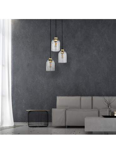 Lampa wisząca SATIPO TRANSPARENT 5627