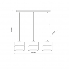Lampa wisząca ECO 5771