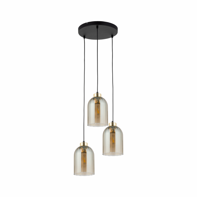 Lampa wisząca SATIPO AMBER 5624