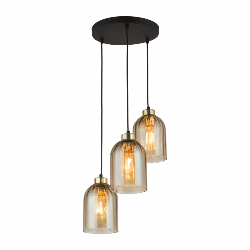 Lampa wisząca SATIPO AMBER 5624