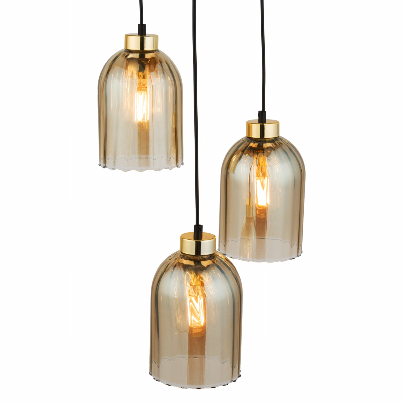 Lampa wisząca SATIPO AMBER 5624