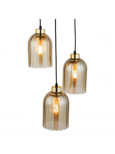 Lampa wisząca SATIPO AMBER 5624