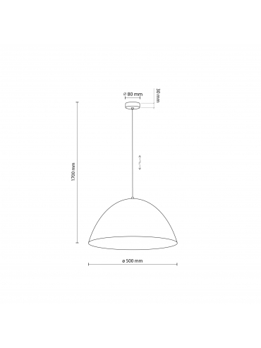 Lampa wisząca FARO BROWN 4509