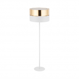 Lampa podłogowa HILTON WHITE/GOLD 5074