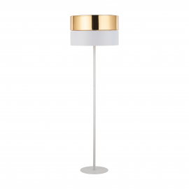 Lampa podłogowa HILTON WHITE/GOLD 5074