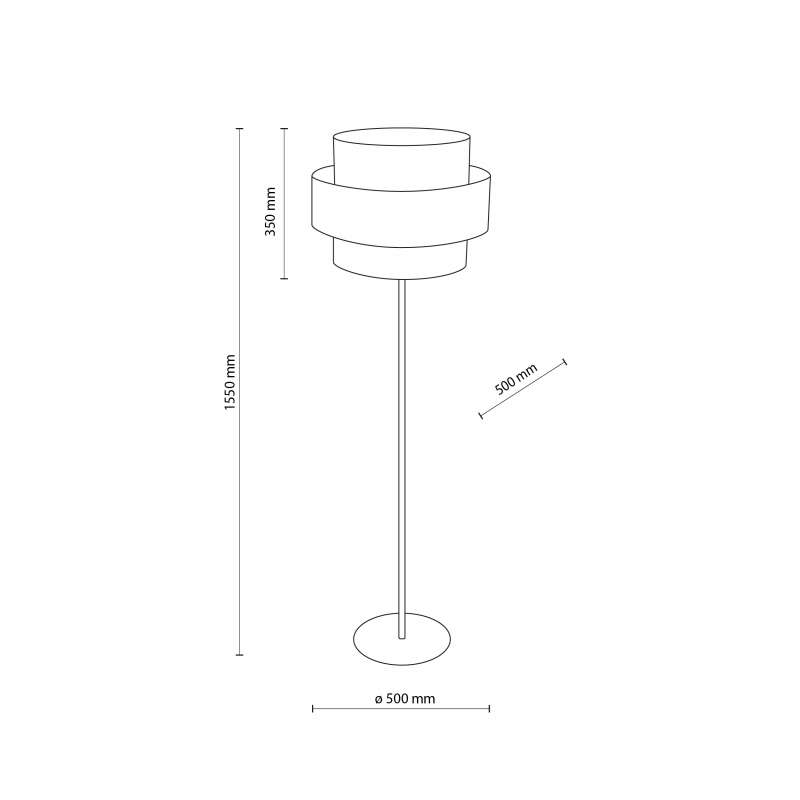 Lampa podłogowa CALISTO JUTA 5405