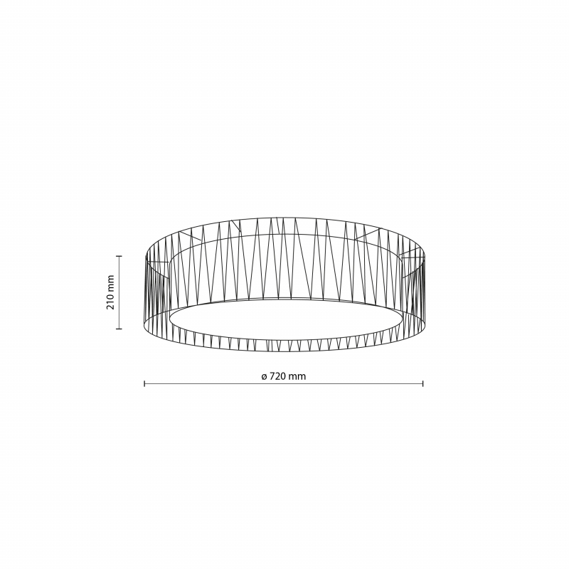 Lampa sufitowa HARMONY NATURE 4556