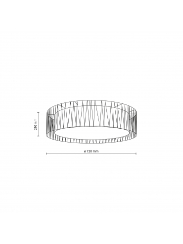 Lampa sufitowa HARMONY NATURE 4556