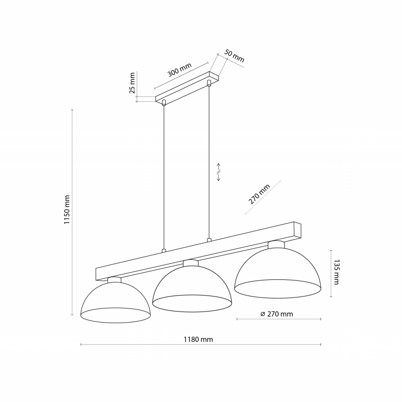 Lampa wisząca OSLO WHITE 4712
